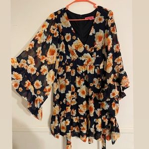 Betsy Johnson - Boho - Flower Dress
